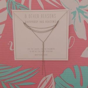 5/$35 or 3/$25-NWOT 8 OTHER REASONS Layered Choker